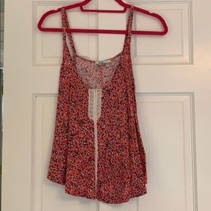 Floral Print Tank Top